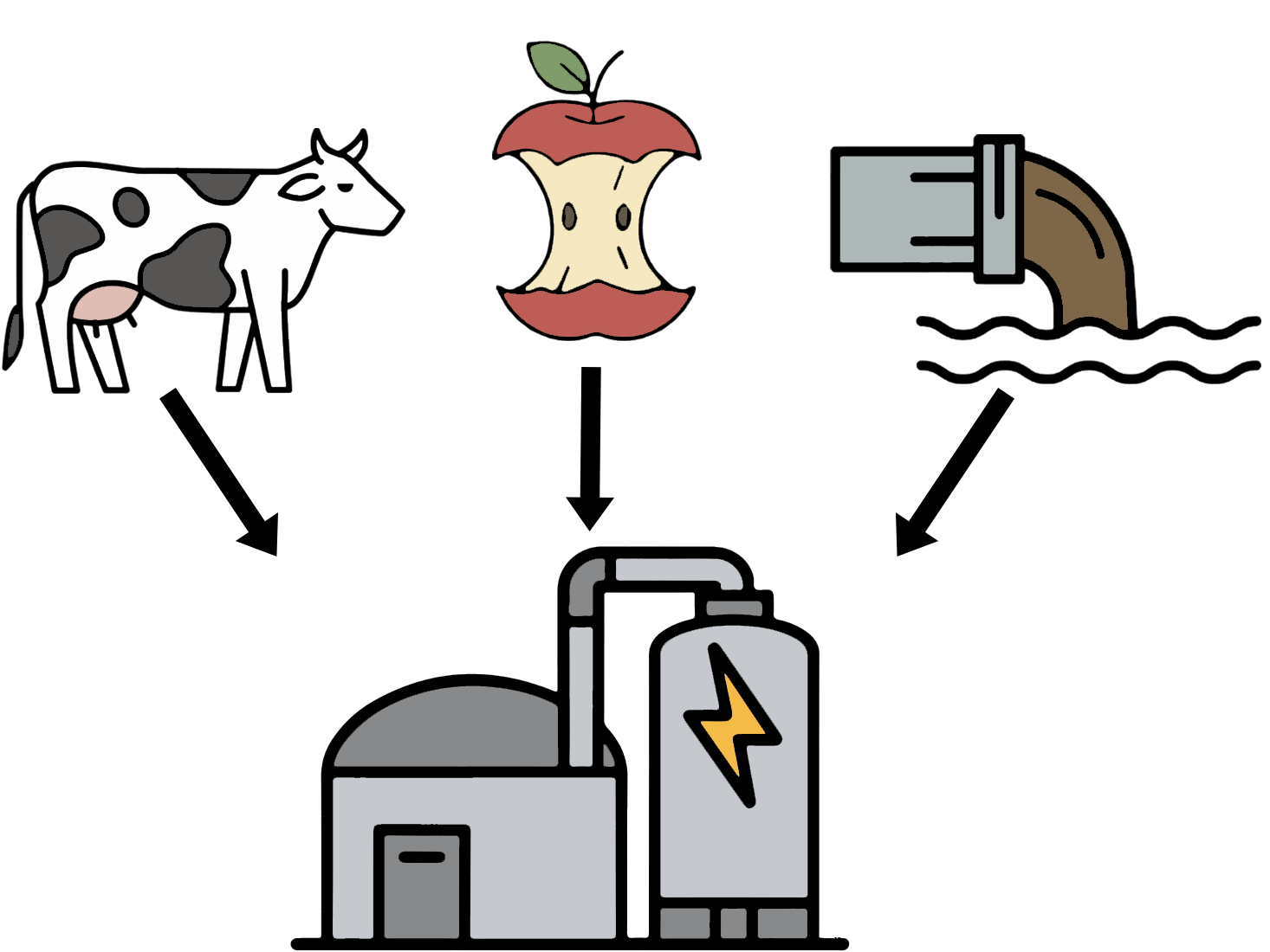 Co-digestion diagram